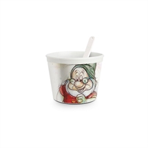 Disney Porcelæn - Brille, Ice Cream med ske